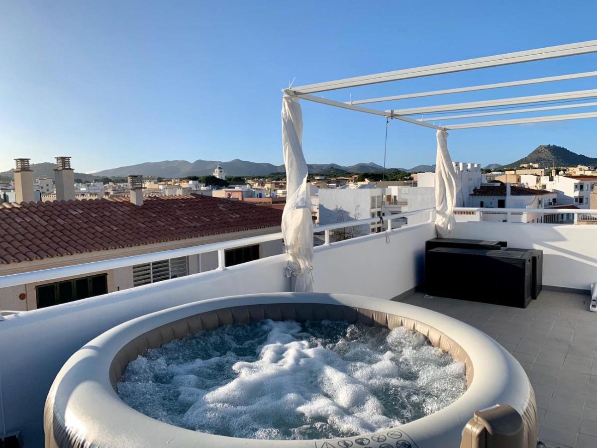 Sonne & Meerblick Aus 40 Grad Heissem Whirlpool Geniessen - Zentral Am Hafen Und Dennoch Ruhig กาลารัตจาดา ภายนอก รูปภาพ